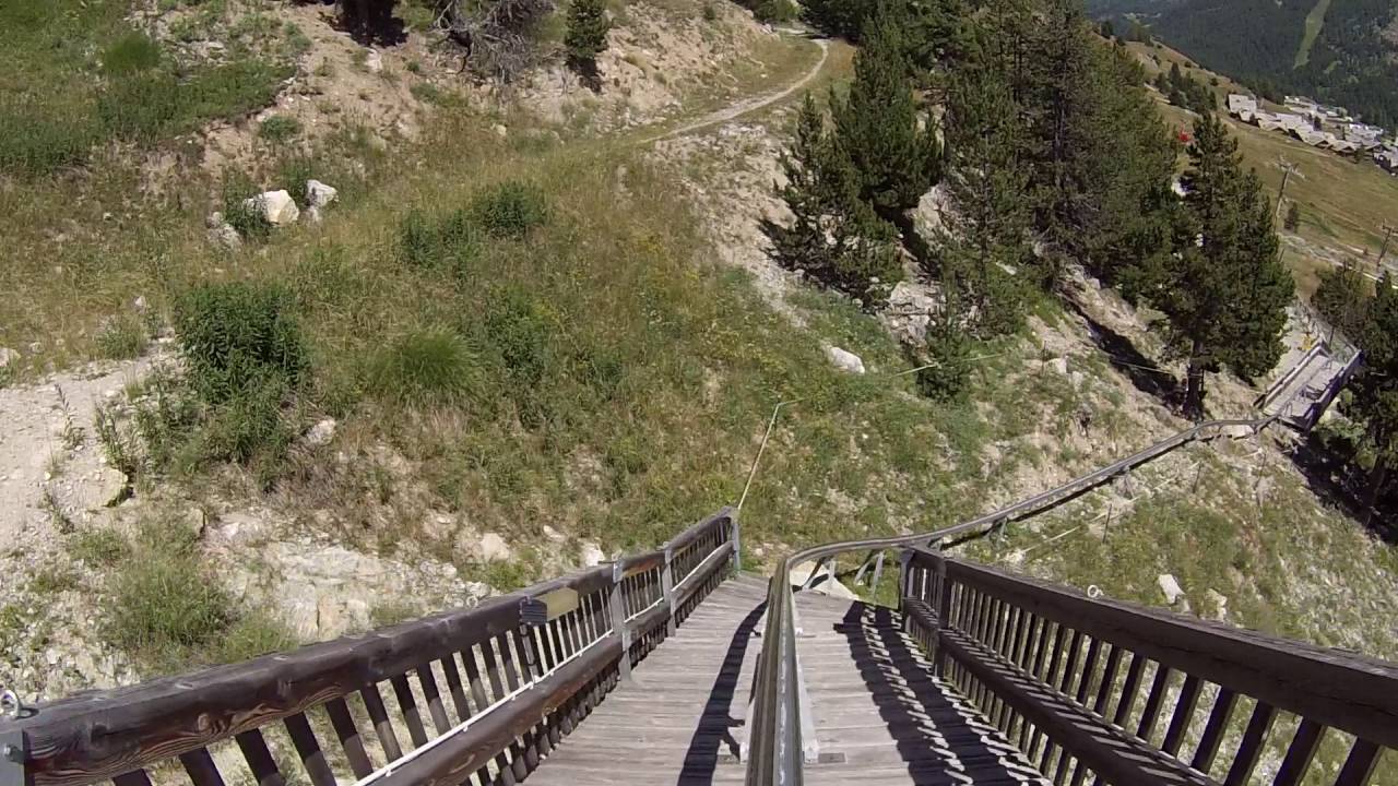 Discesa libera con monorotaie a Monginevro (Montgenevre)