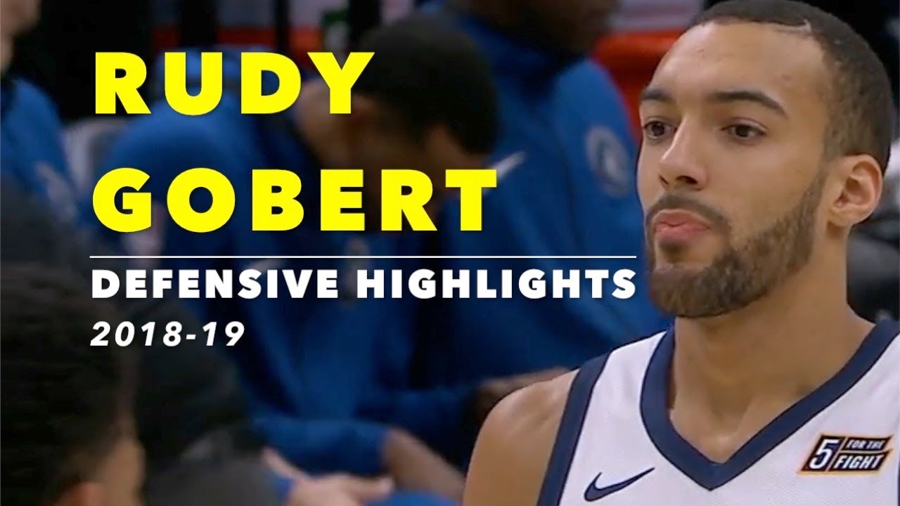 Rudy Gobert Defensive Highlights | 2018-19