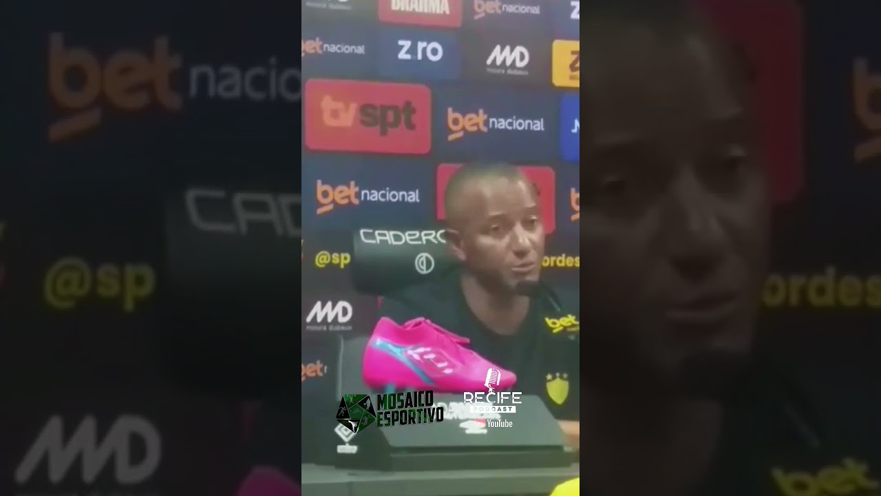 🎙️Alexandre Silva, técnico do Sub-20 do Sport na coletiva do jogo Sport X Retrô