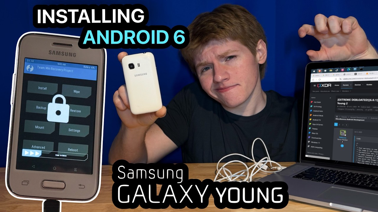 Установка Android 6 на Galaxy Young 2 (кастомная прошивка)