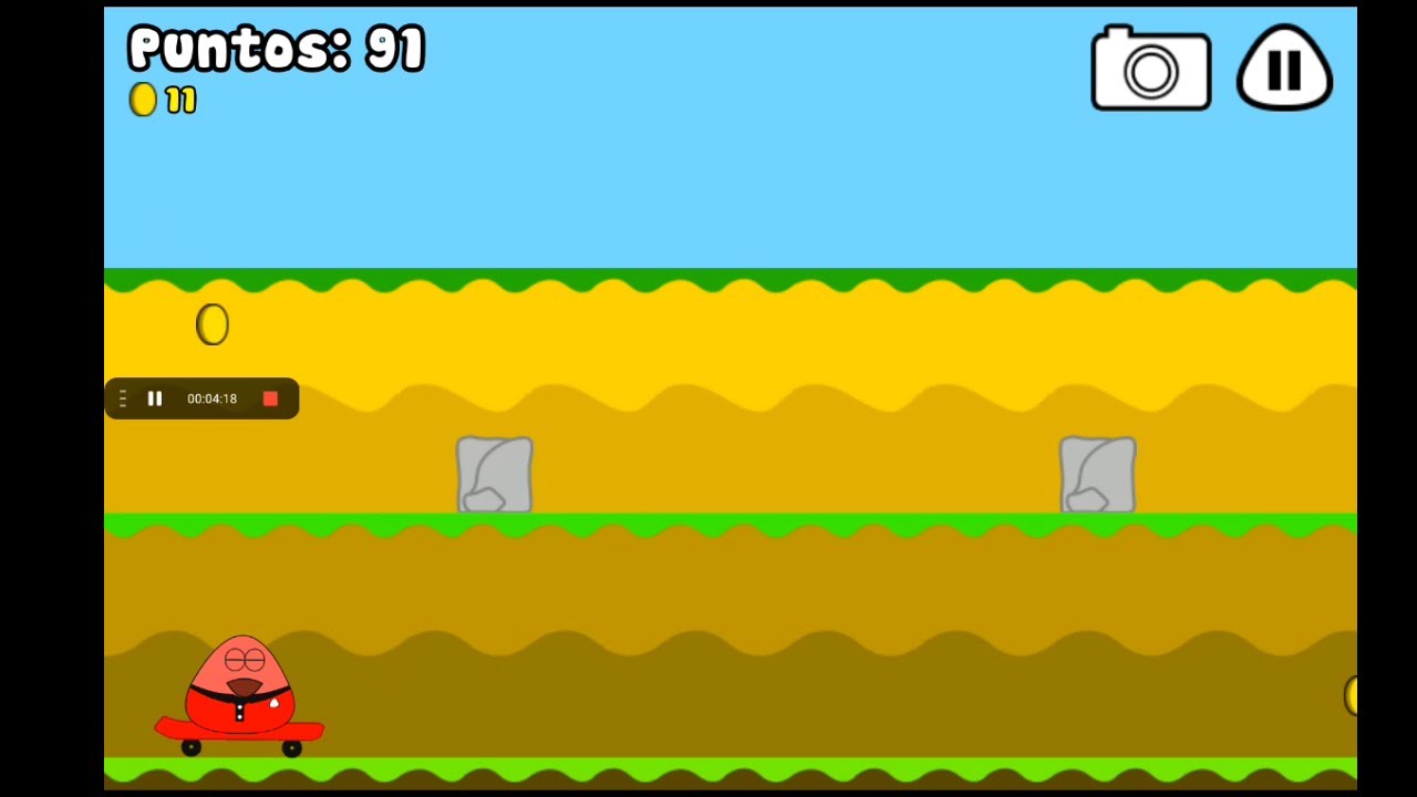 Pou y sus aventuras episodio 1.
