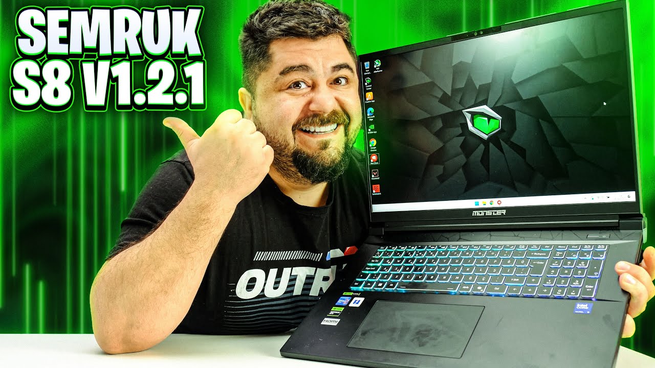 Monster Semruk S8 İnceleme | RTX 5090 + Ultra 9 275HX | 4K 240Hz Oyun Testi