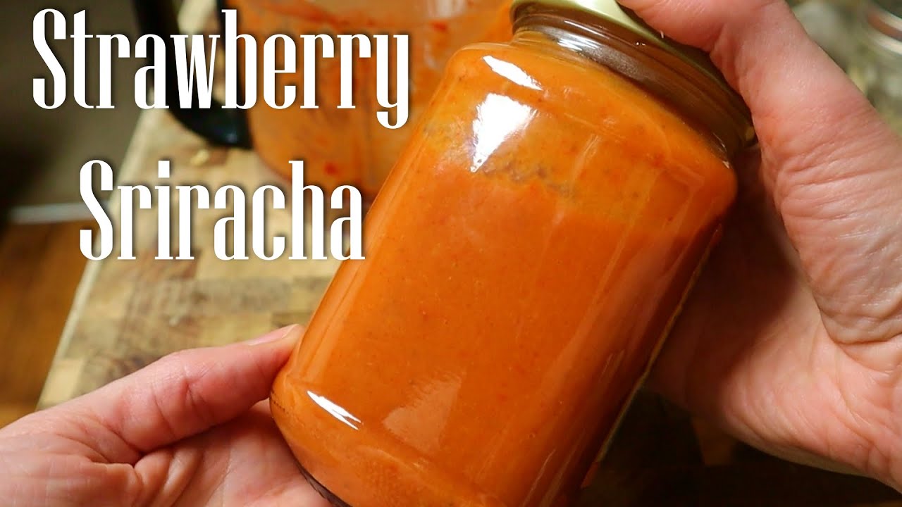 Strawberry Hot Sauce with Red Jalapenos