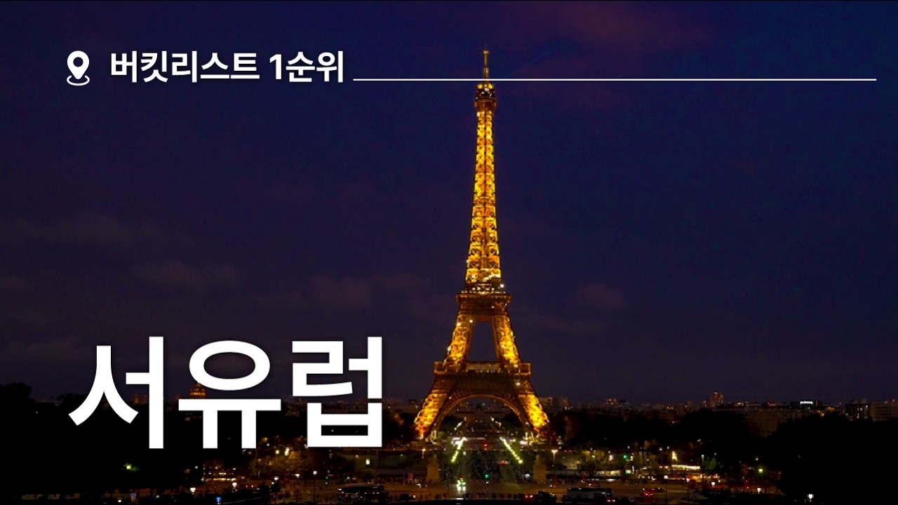 드디어 서유럽에 갔어 | 프랑스, 스위스, 이탈리아 핵심 코스 정리본