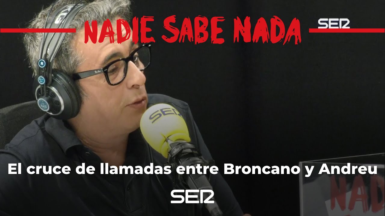 El surrealista cruce de llamadas entre David Broncano y Andreu Buenafuente