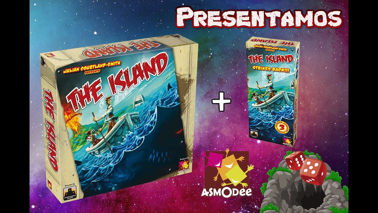 The Island + Expansión The Island Strikes Back!!! - Unboxing y cómo se juega - Juegos de Mesa