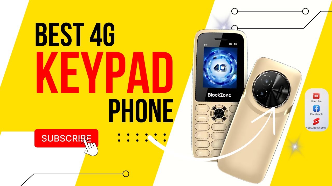 Best 4G Keypad Android Phone 2025 😍😍 | New 4G Keypad Phone 2025 | Review Firm