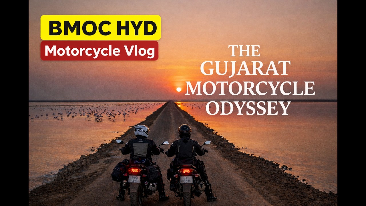 The Gujarat Motorcycle Odyssey | Lions, Salt Desert & the Rann of Kutch