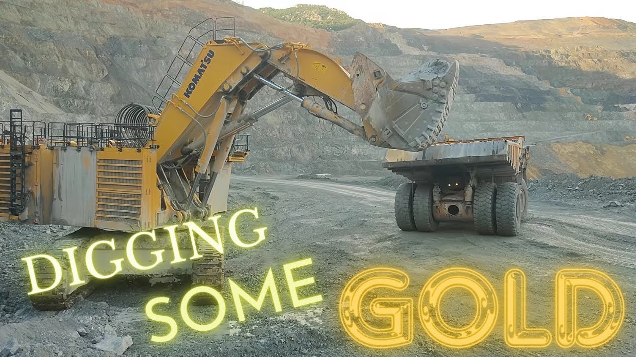 Nice and Easy Load | Komatsu PC4000 Excavator Loading Belaz Dump Truck With Gold Ore | Another Level