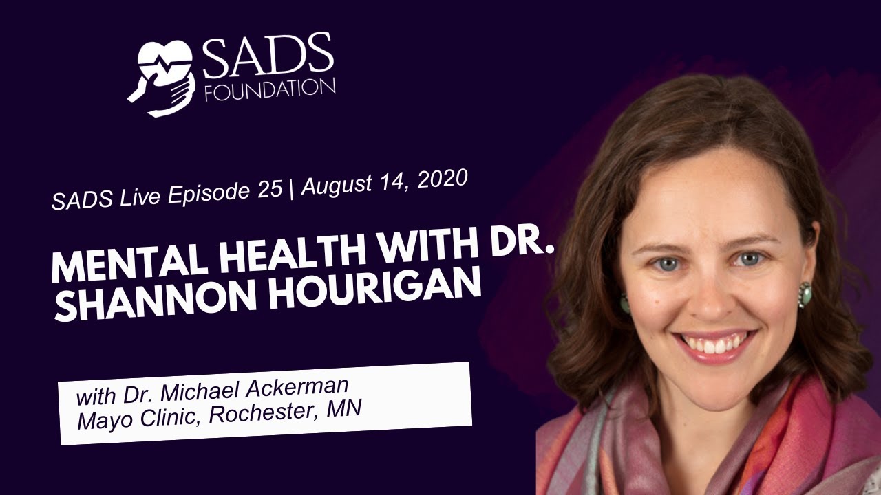 Mental health & emotional resiliency | SADS Live Episode 25 | August 14, 2020