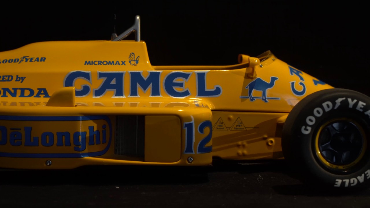 AUTOart TEAM LOTUS TYPE 99T (JAPANESE GP 1987 A.SENNA #12)