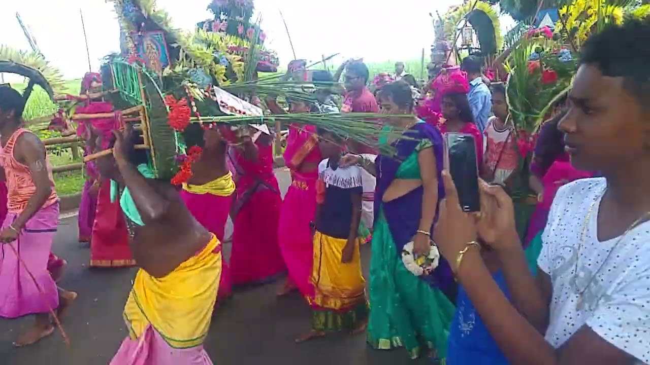 Thaipoosam Cavadee 2018 at  Petite Julie #mauritius
