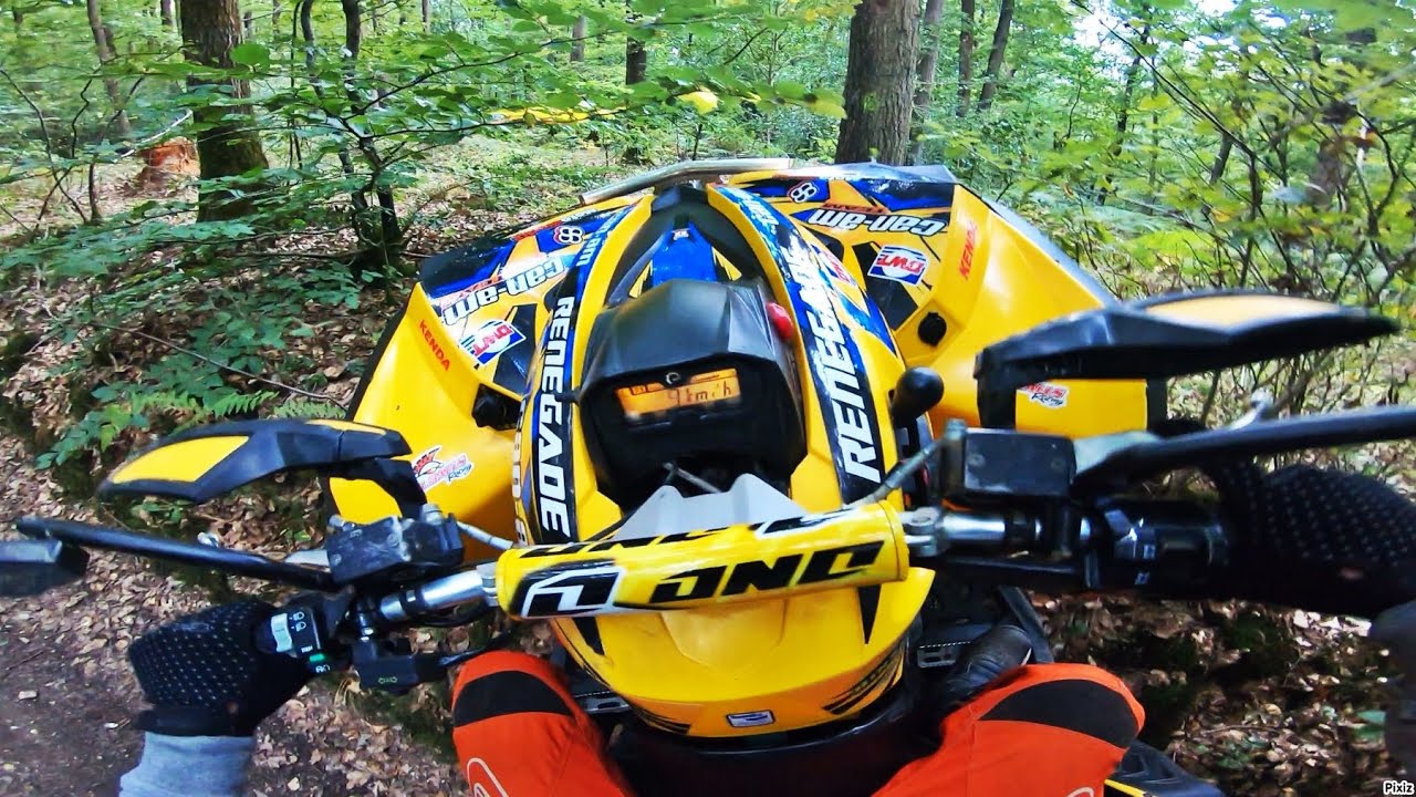 MON NOUVEAU QUAD ! IL GRIMPE PARTOUT | 500 CAN AM RENEGADE