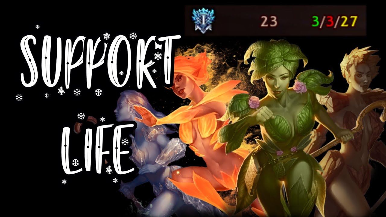 HoN Empath Support Life | 27 assist leads to immortal carry