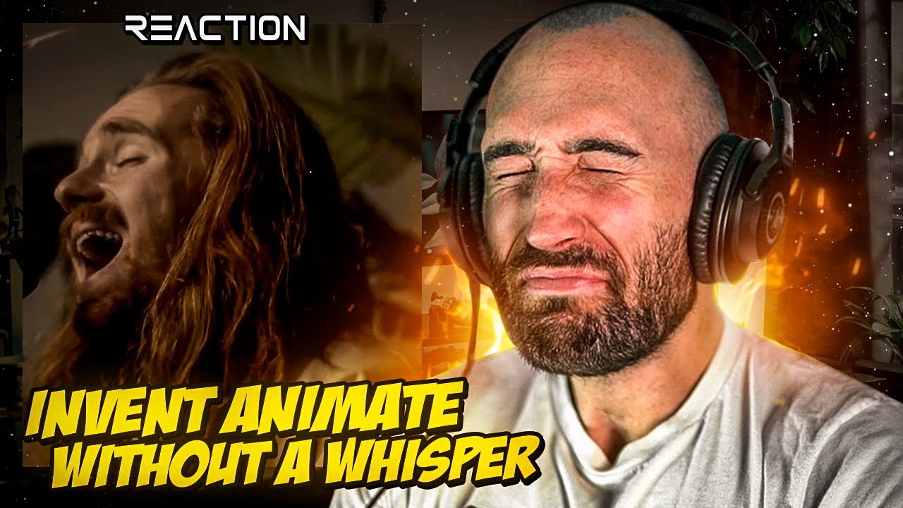 INVENT ANIMATE - WHITHOUT A WHISPER [MUSICIAN REACTS]