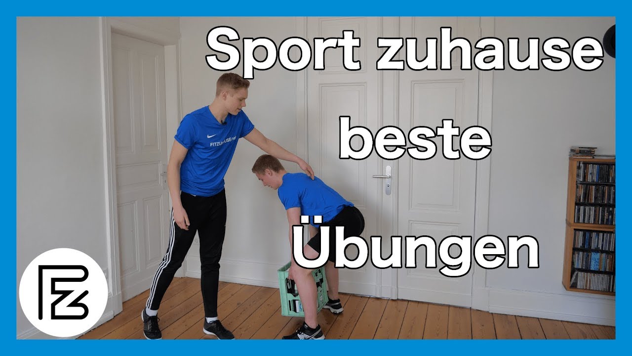 Sport zuhause | die BESTEN &Uuml;BUNGEN f&uuml;r ZUHAUSE ohne Ger&auml;te