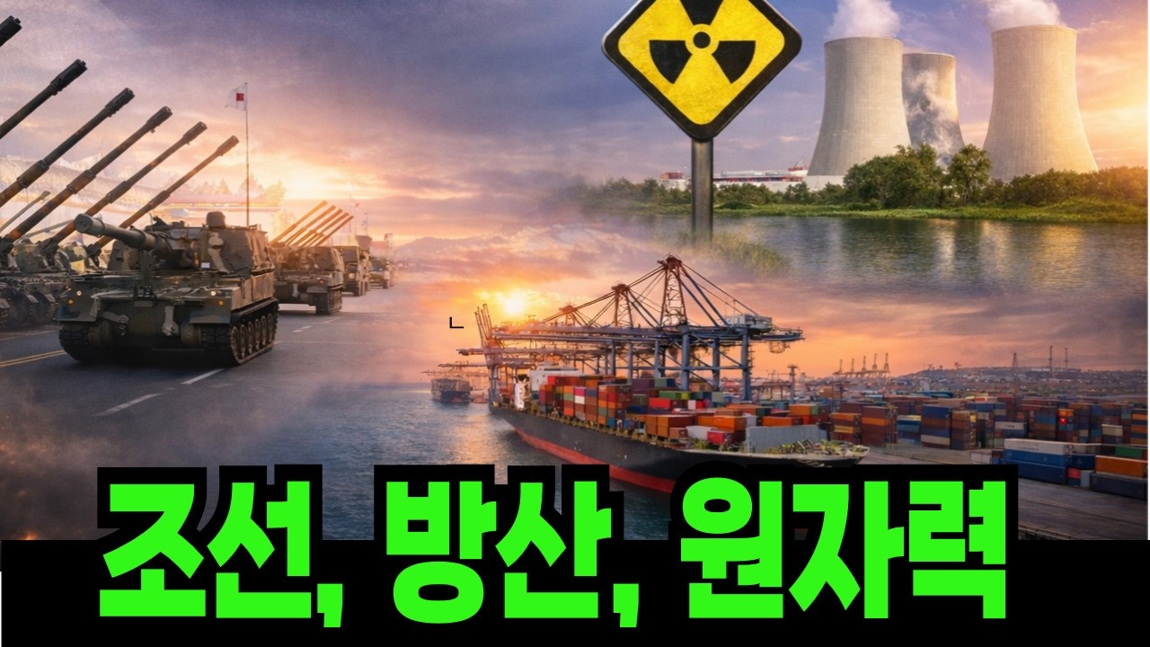[부자의노트] 조선, 방산, 원자력 더 오릅니다! 2026년 조방원이 답인 이유 