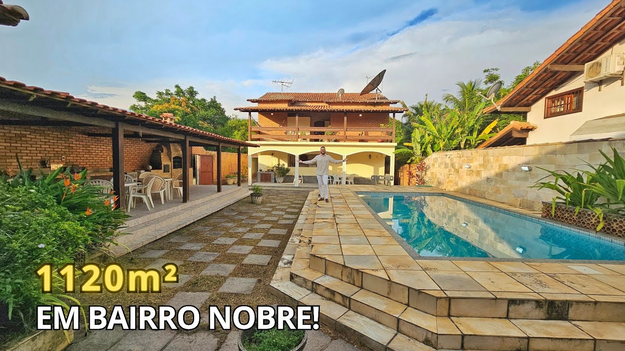 CASA COM 2 TERRENOS! POMAR, LAZER E GOURMET! PARQUE HOTEL - ARARUAMA RJ