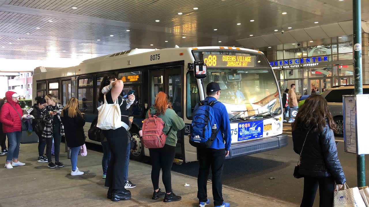 Queens Village Bus 8075 Stalls Out Q88 Elmhurst