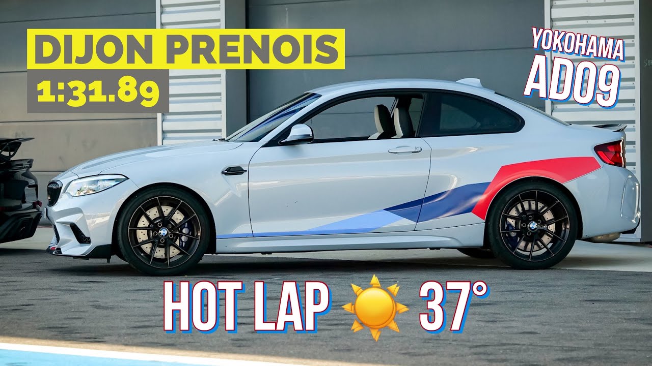 Dijon Prenois 1:31.89 mit Yokohama AD09 😎 BMW M2 Comp Originalfahrwerk [POV 4K]