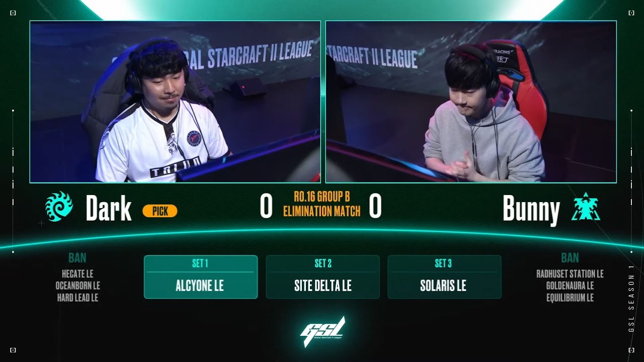 [2024 GSL S1] Ro.16 Group B Match4 Dark vs Bunny