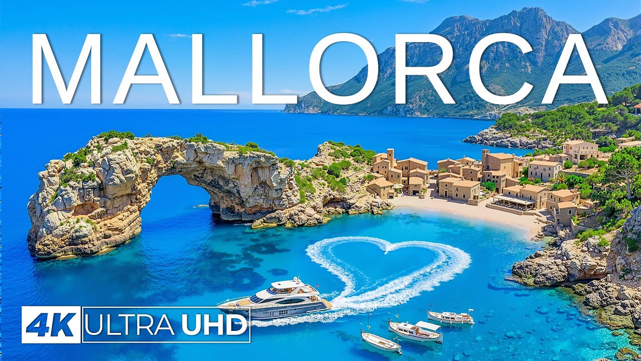 [4K] Mallorca 🇪🇸 Mediterranean Dream | Sa Calobra Bay, Tramuntana Cliffs & Mediterranean Views