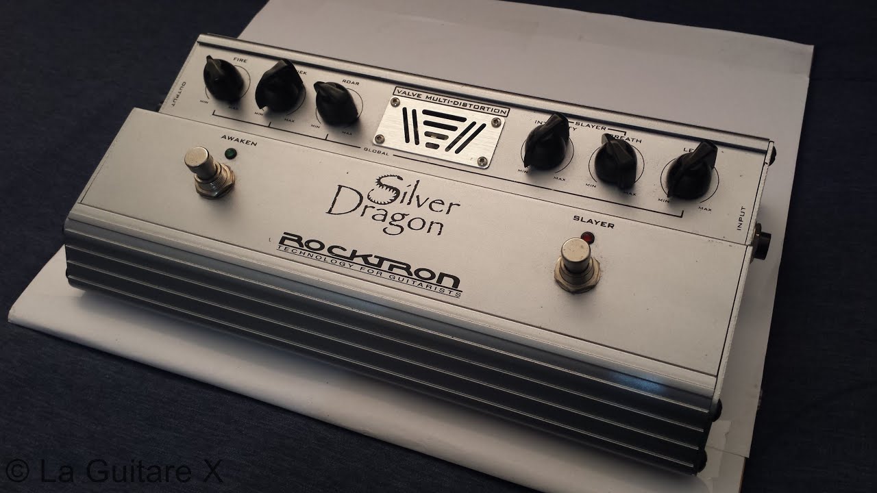 Rocktron Silver Dragon Demo - Clean/Overdrive/Distortion - LaGuitareX