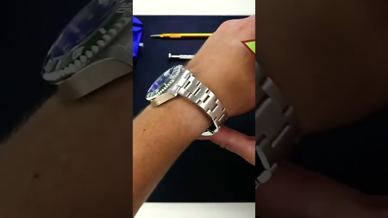 🔼 klicken 🔼 Uhrenarmband selber k&uuml;rzen 🔼 #shorts #diy #uhr #tutorial #watch