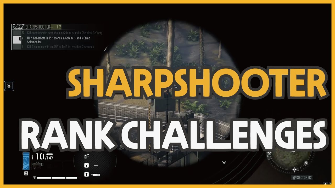 Tom Clancy's Ghost Recon Breakpoint Sharpshooter Challenges