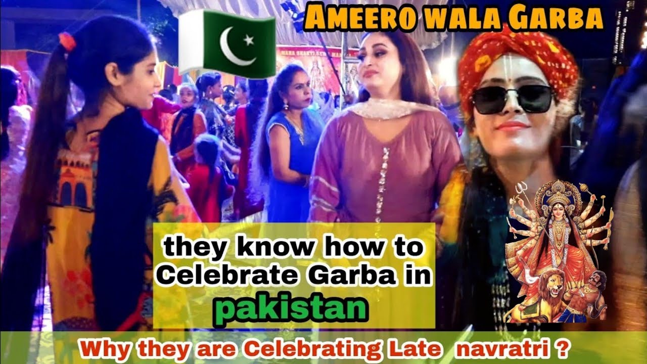 navratri in karachi | is this really pakistan? | playing Garba with indian traditional culture 🇮🇳🇵🇰