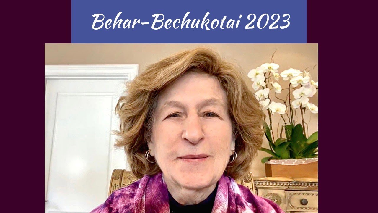 Parsha Behar Bechukotai  2023  - All G-d Does Is Good