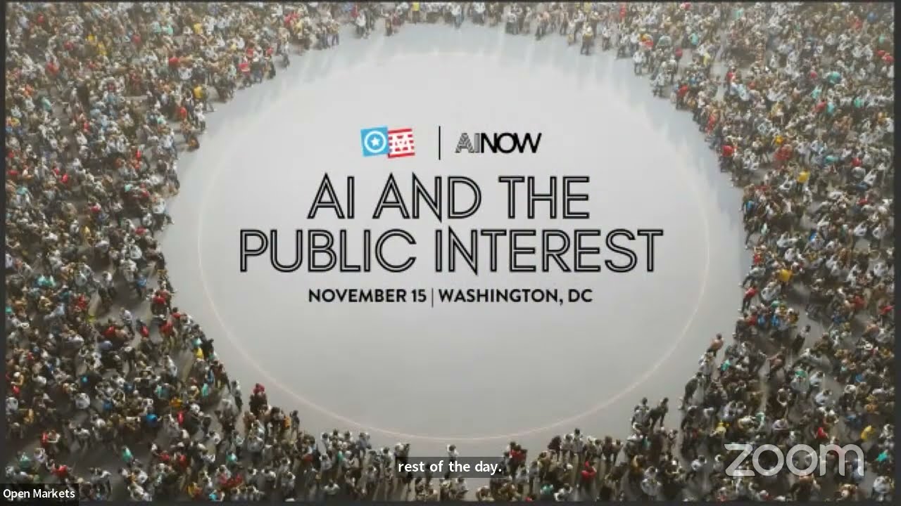 AI and the Public Interest Event