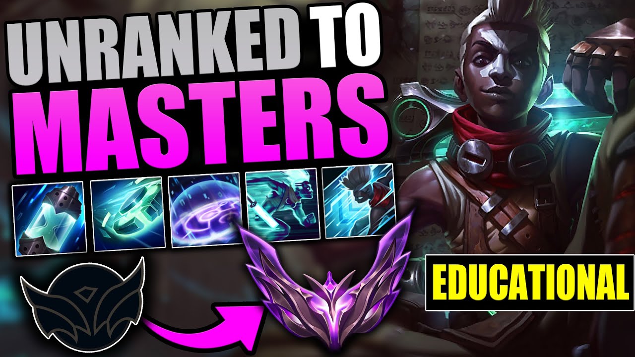 EDUCATIONAL UNRANKED TO MASTERS ON EKKO JUNGLE | THE COMPLETE IN-DEPTH GUIDE TO WINNING IN EVERY ELO
