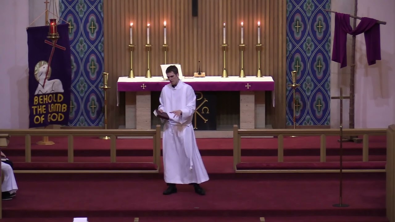 15.03.2026: Проповедь - Духовная слепота