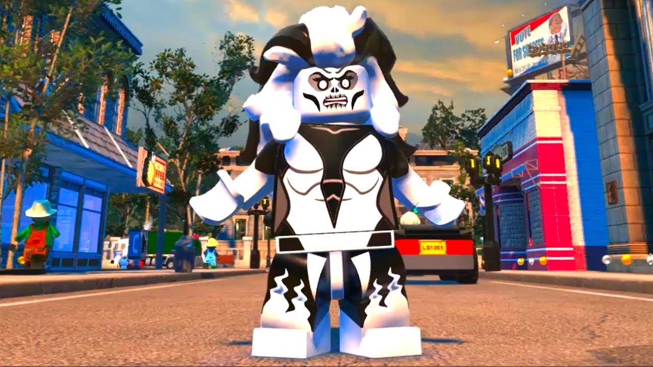 LEGO DC Super-Villains - Silver Banshee - Open World Free Roam Gameplay (PC HD) [1080p60FPS]