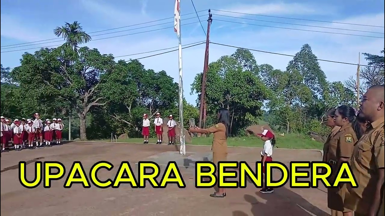 KEGIATAN PAGI CERIA DAN UPACARA BENDERA SDI MENDO