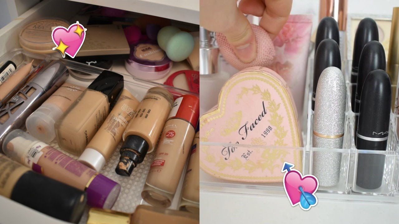 14 Year Olds Makeup Collection! | Grace and Grace