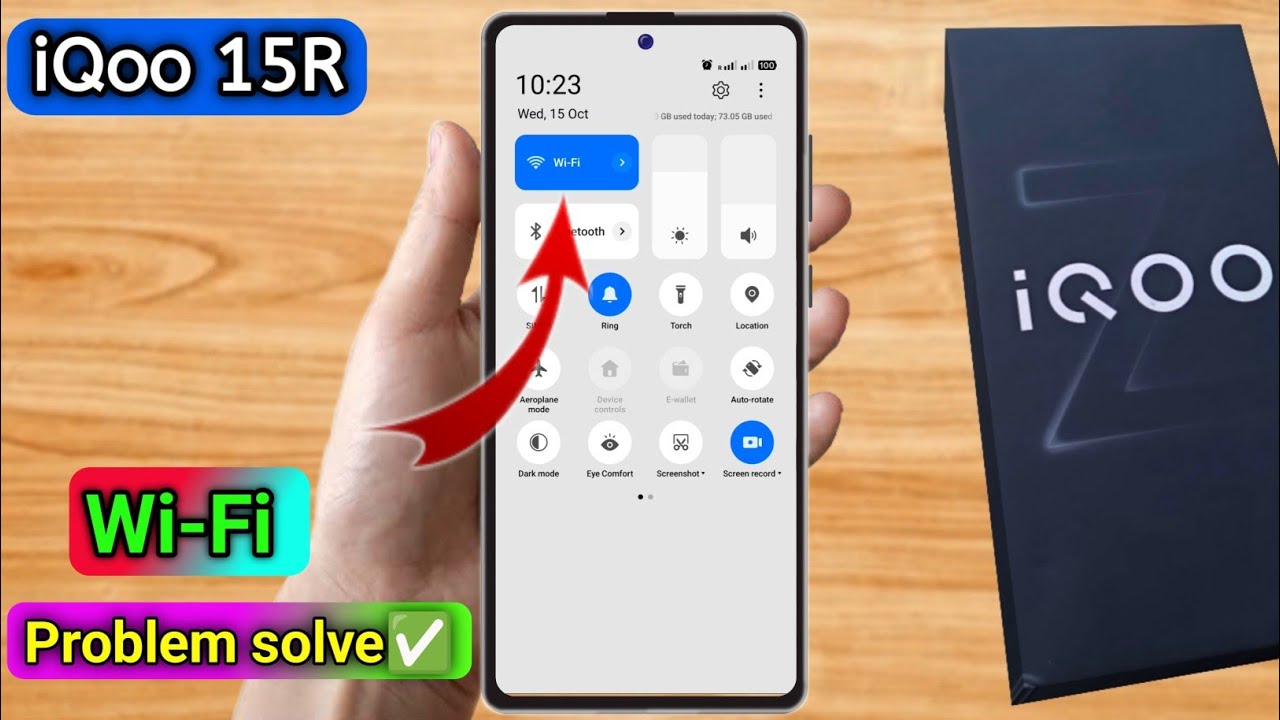 iqoo 15r wifi problem,iqoo 15r wifi connection problem