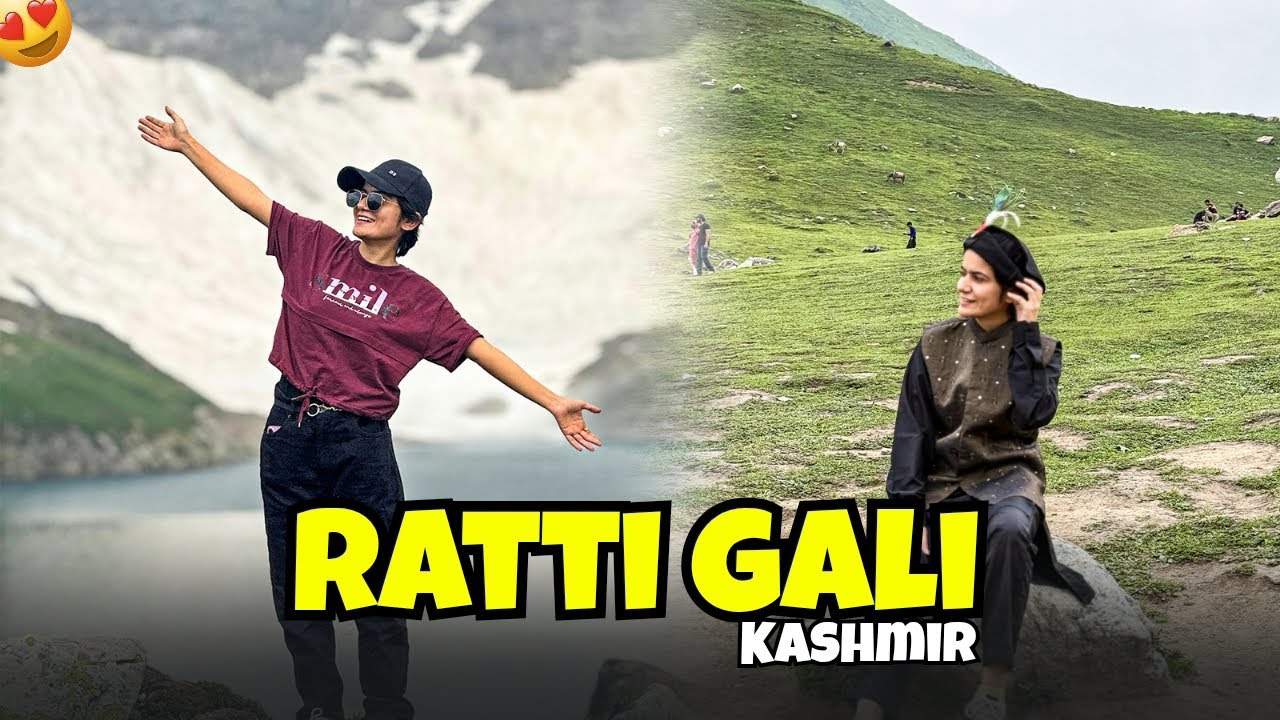 Most beautiful place to visit at Kashmir Pakistan🇵🇰| Ratti Gali lake ⛰️