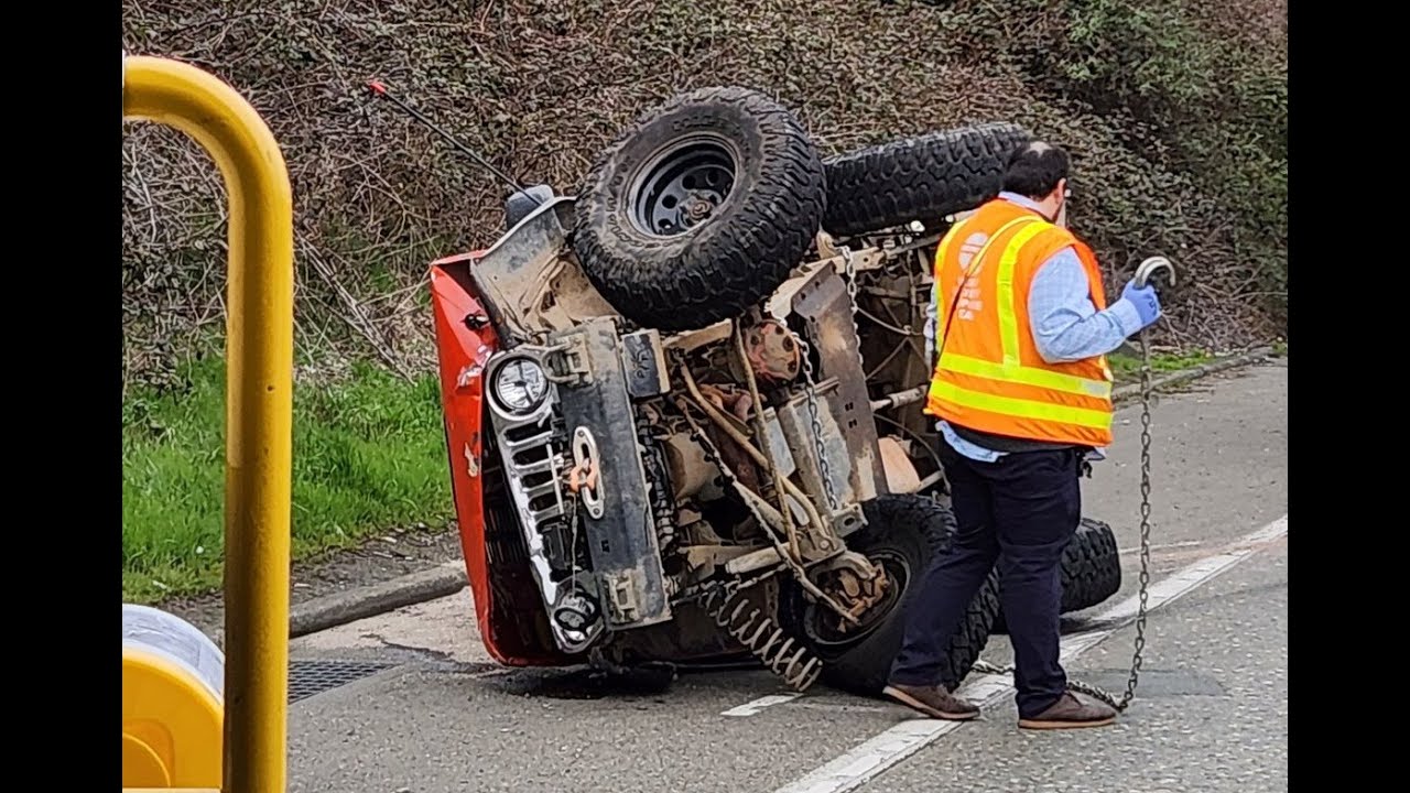 R.I.P OJ - my Orange Jeep TJ is totaled . Enjoy the memories. Jeep TJ on 35's in action