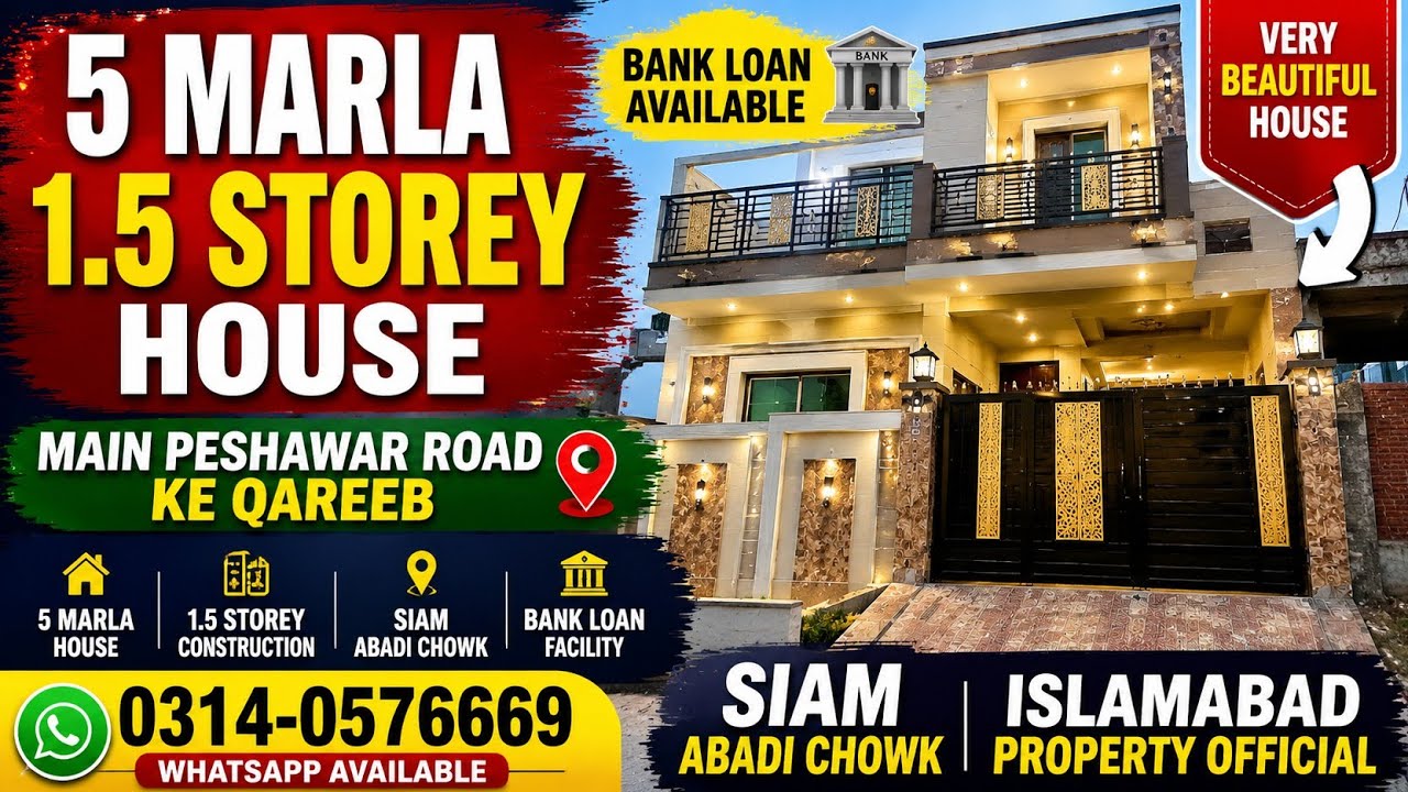 Siham Nr Abasi Chowk Mein Khoobsurat Ghar 🏠 | Best Property Deal | Islamabad Property Official | Yt