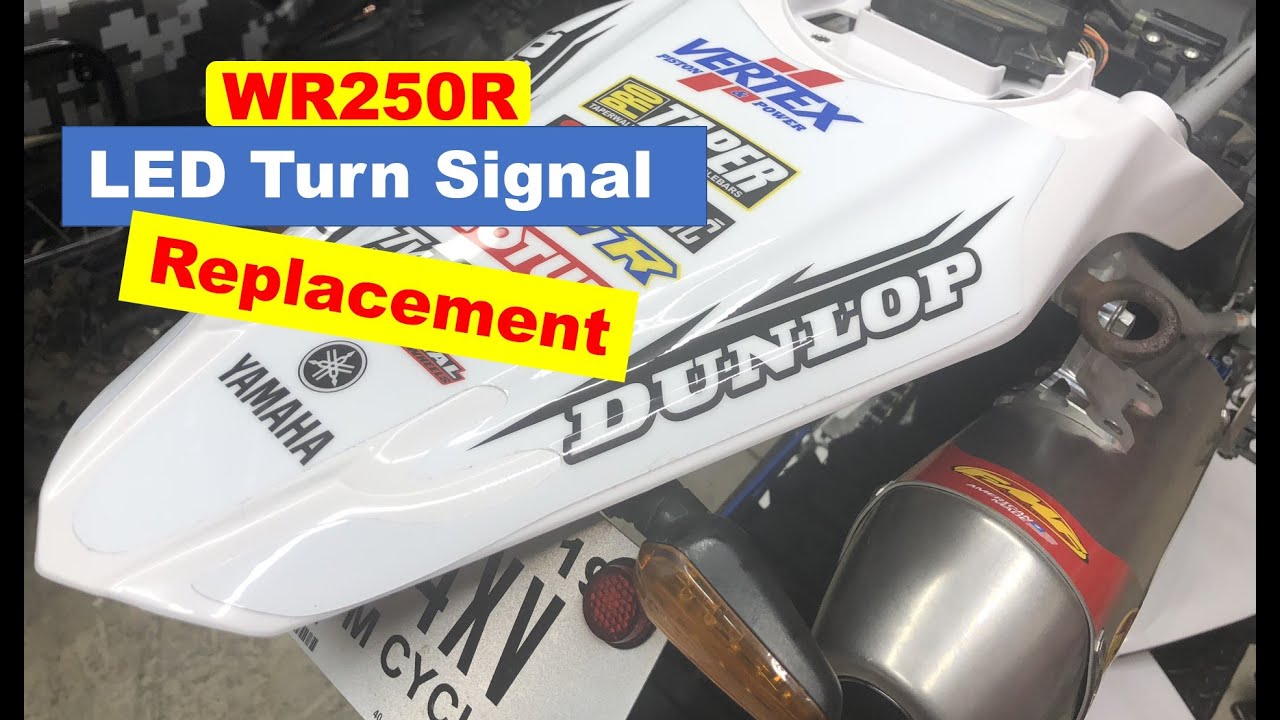 WR250R LED Tail Light Install