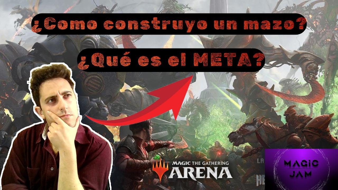 CÓMO CREAR UN MAZO en Magic The Gathering Arena 👨‍🏫 / Magic en Español para PRINCIPIANTES / ESTÁNDAR
