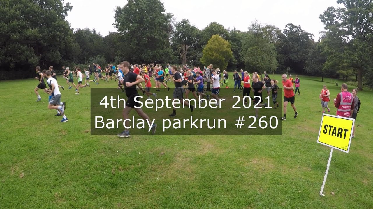 Barclay parkrun #260 - September 4th 2021 (fast)