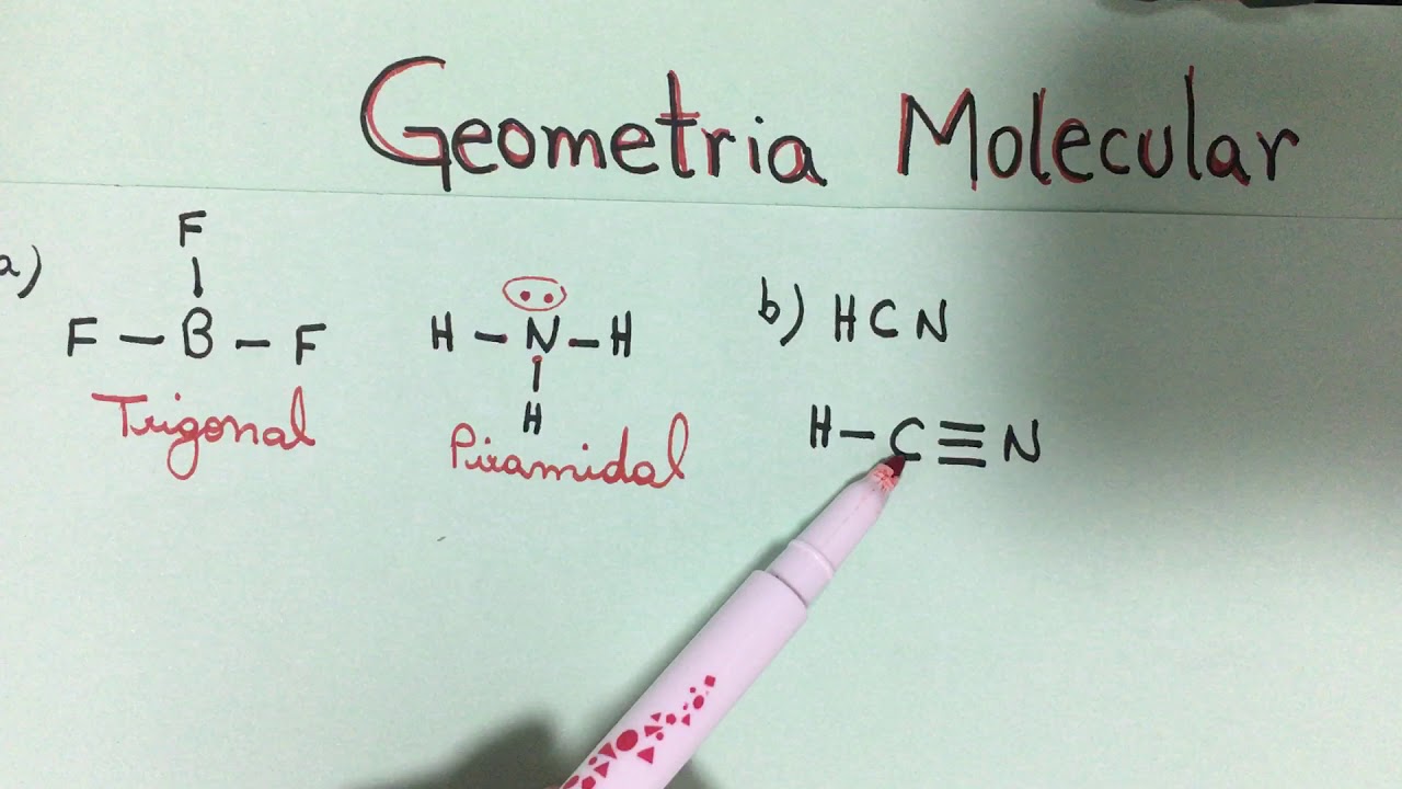 EXERCÍCIO 13 - GEOMETRIA MOLECULAR