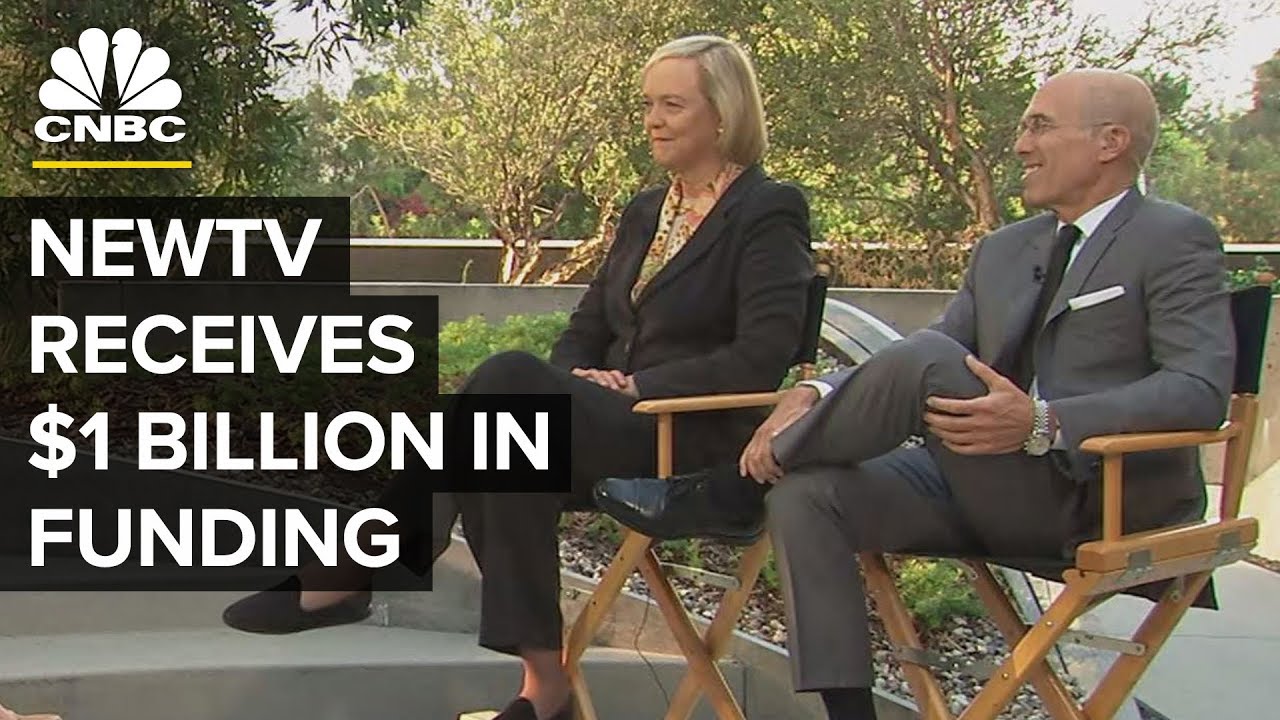Meg Whitman And Jeff Katzenberg On New Streaming TV Venture