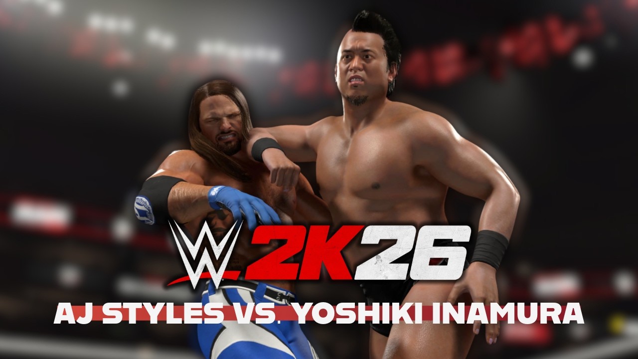 WWE 2K26 | AJ Styles vs. Yoshiki Inamura | Full Match