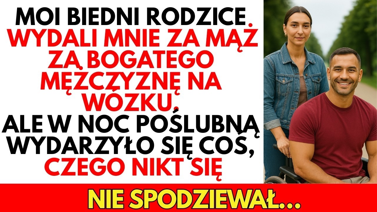 Z POWODU biedy w rodzinie wyszłam za BOGATEGO  mężczyznę z niepełnosprawnością A potem stało się coś