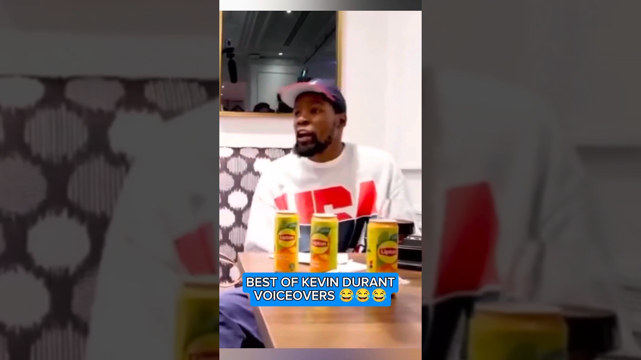 BEST OF KEVIN DURANT VOICEOVERS 😂😂😂 #shorts