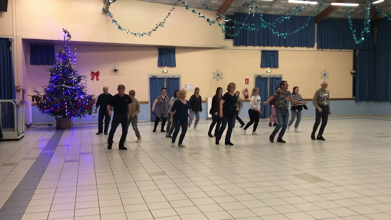 GLASS OF WINE - LINE DANCE (Explication des pas et danse)
